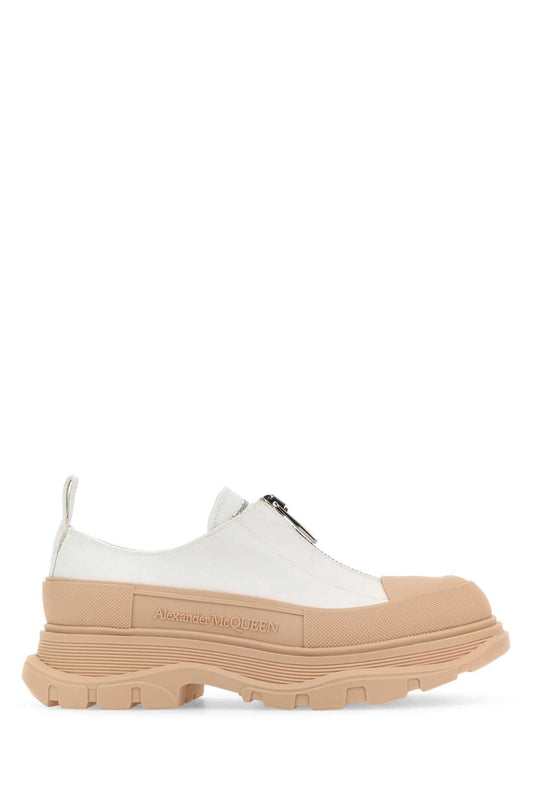 Alexander Mcqueen アレクサンダーマックイーンツートーンキャンバストレッドスリックスニーカー - Image 1