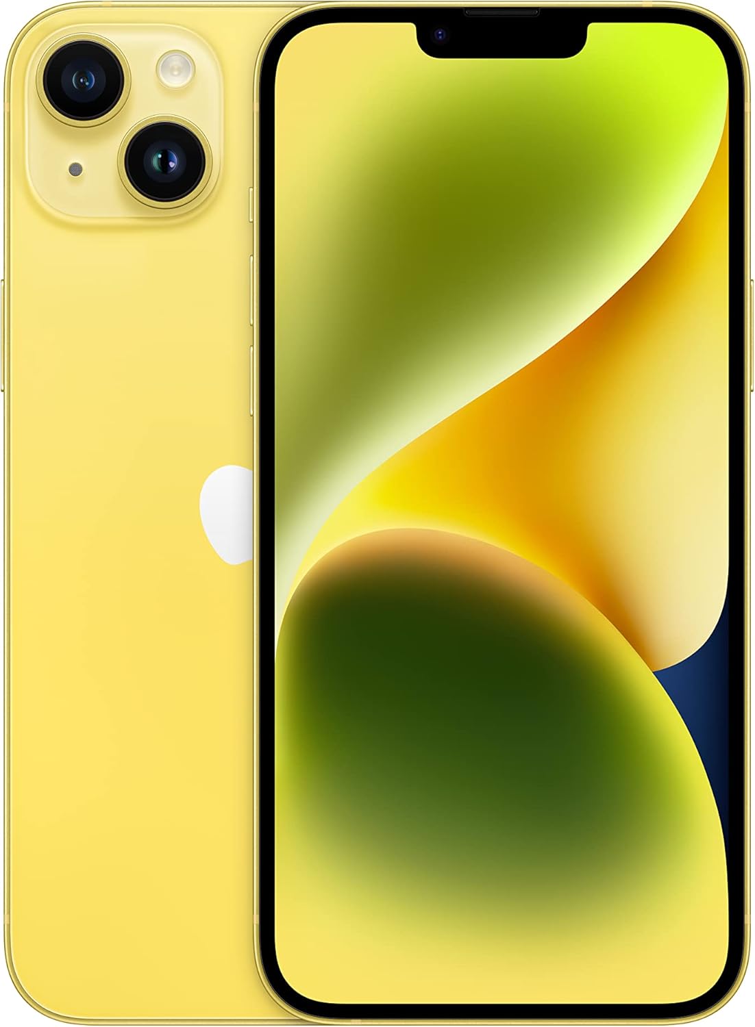 Apple iPhone 14, 128GB, Yellow, SIM-Free, 5G Compatible, Refurbished