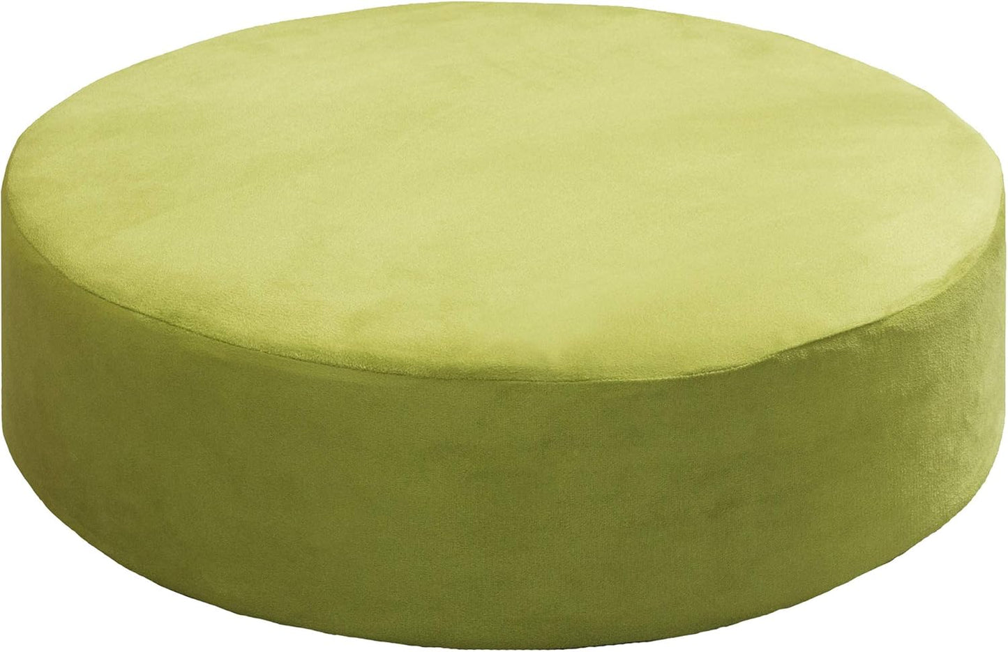 Miyatake Manufacturing CN-50RGR Green Round Zabuton, Diameter 19.7 x Depth 19.7 x Height 5.9 inches (50 x 50 x 15 cm), Living Room