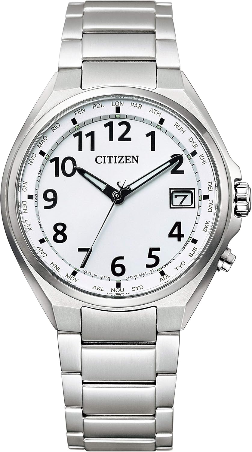 Citizen CB1120-50B Attessa Eco-Drive Radio Clock Direct Flight Men's