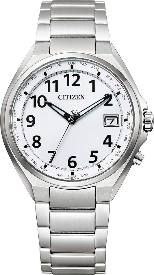 Citizen CB1120-50B Attessa Eco-Drive Radio Clock Direct Flight Men's