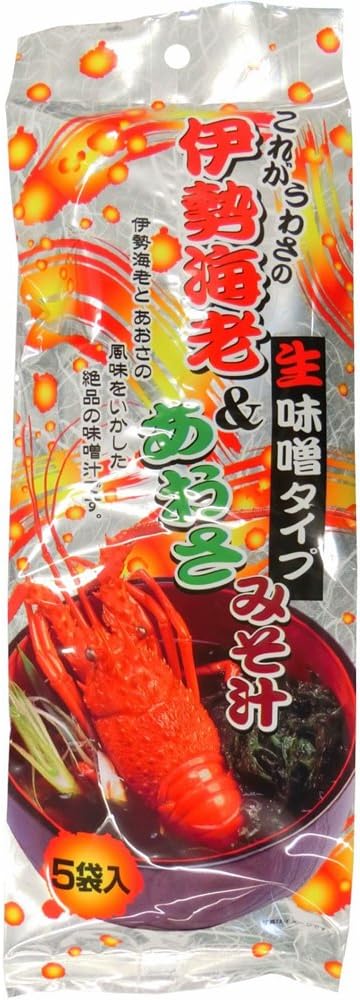 Wako Ise Shrimp Miso Soup, 5 Bags
