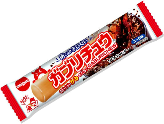 Meiji Chewing Gum, Gaburichu Coke Flavor, 1 Bottle x 20 Bags