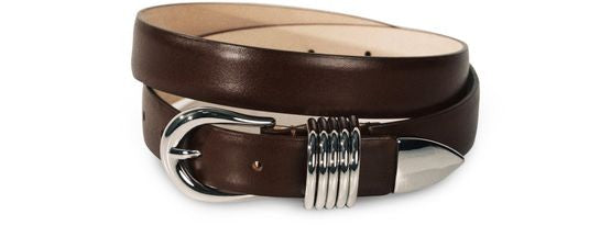 DÉHANCHE Hollyhock silver-finished belt - Image 1