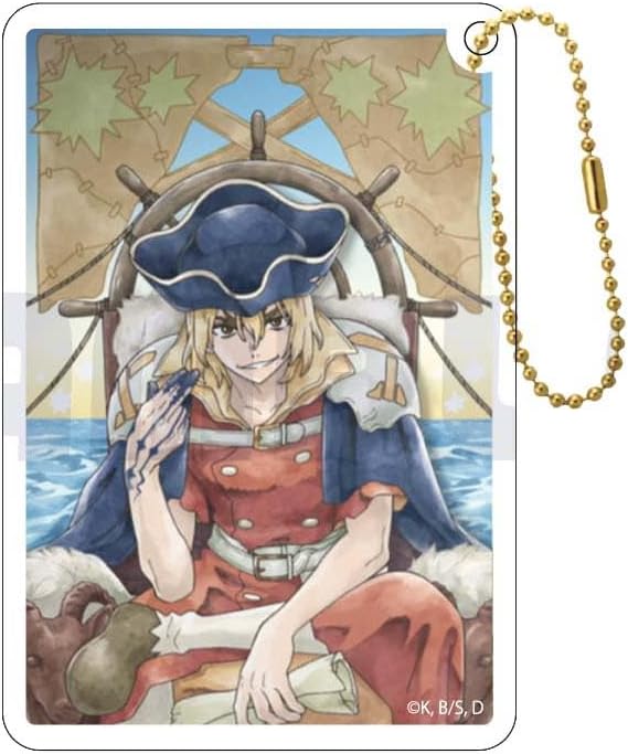 TV Anime Dr.STONE Nanami Ryusui Glitter Keychain 02.