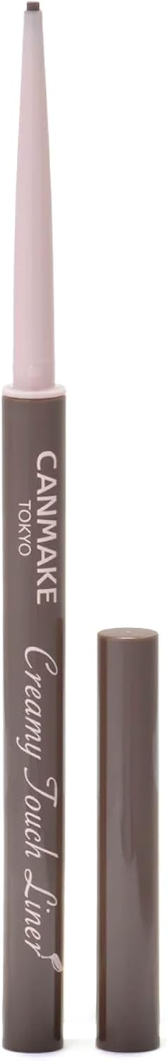 Canmake Gel Creamy Touch Liner 02 Medium Brown, Single Item, 0.003 oz (0.08 g)