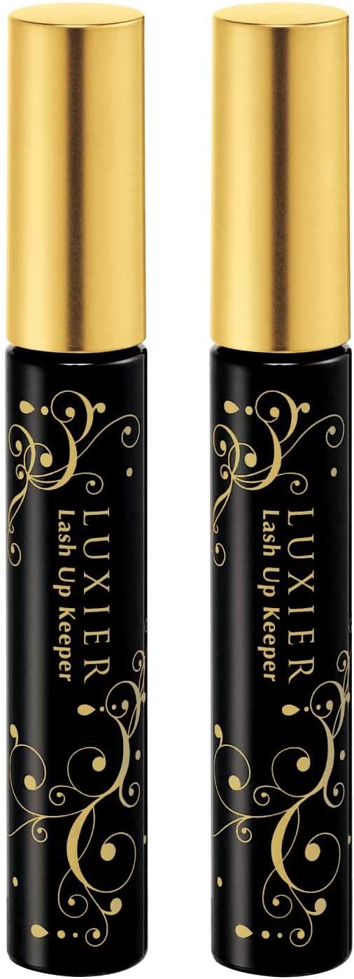 Ragsia Lash Up Keeper [Set of 2 x 0.2 oz (7 g) / Eyelash Base Serum] Mascara Base (Made in Japan), Curl Keep, Waterproof, Transparent