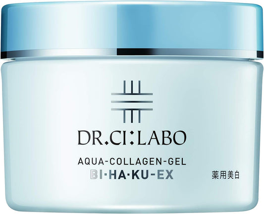(Old Model) Medicinal Aqua Collagen Gel Whitening EX 1.8 oz (50 g) Brightening [Lotion, Serum, Milky Lotion, Cream, All-in-One Gel], All-in-One Gel, Vitamin C, Highly Moisturizing, Pores, Chloasma,