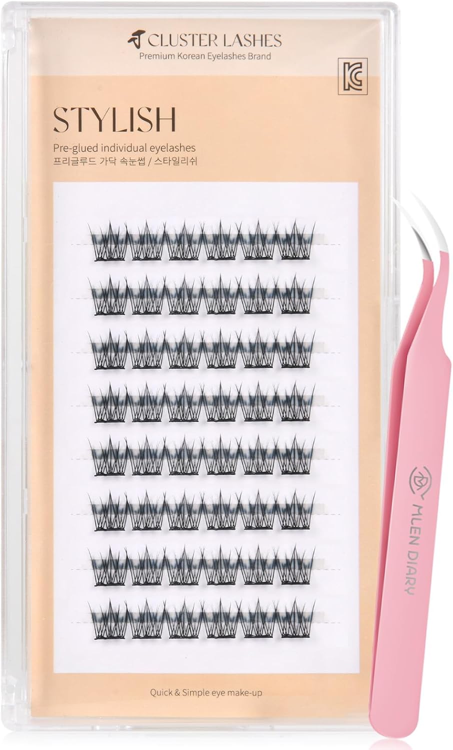 False Eyelashes, No Glue Needed, Glue Free, No Glue Needed, False Eyelashes, 3D Feel, Natural, Popular, Bunch, Beginner, No Glue Required, Easy Installation, Long Lasting, Long Lasting Keep, Durable