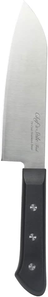 Pearl Metal Santoku Knife, 6.5 inches (165 mm) FN-125 Chef's Steel Trad