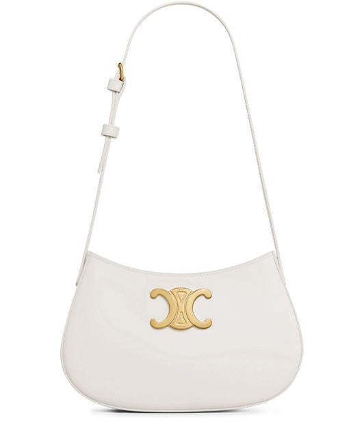 CELINE Medium tilly bag in shiny calfskin - Image 1