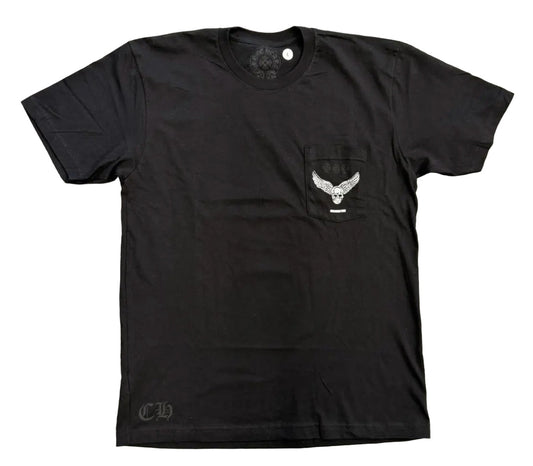 CHROME HEARTS 'AEROSMITH' BLACK TEE