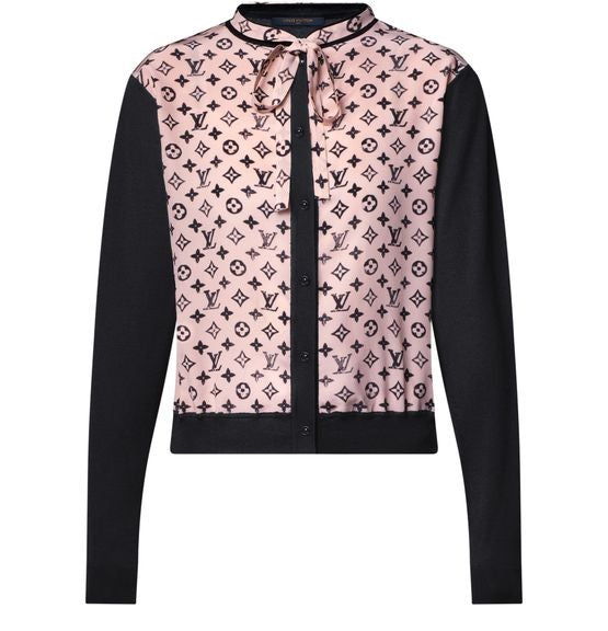 LOUIS VUITTON Monogram Front Cardigan - Image 1