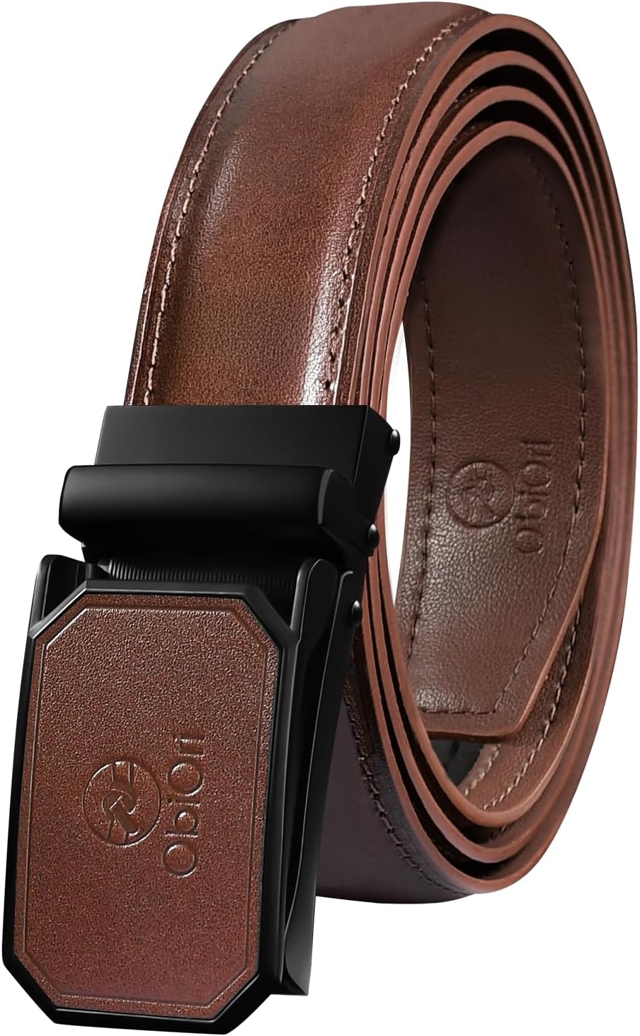 ベルト メンズ 本革 栃木レザー 日本製 オートロック式 無段階調整 穴なし カジュアル ビジネス 紳士ベルト スーツ 使いやすい サイズ調整可能 箱付き