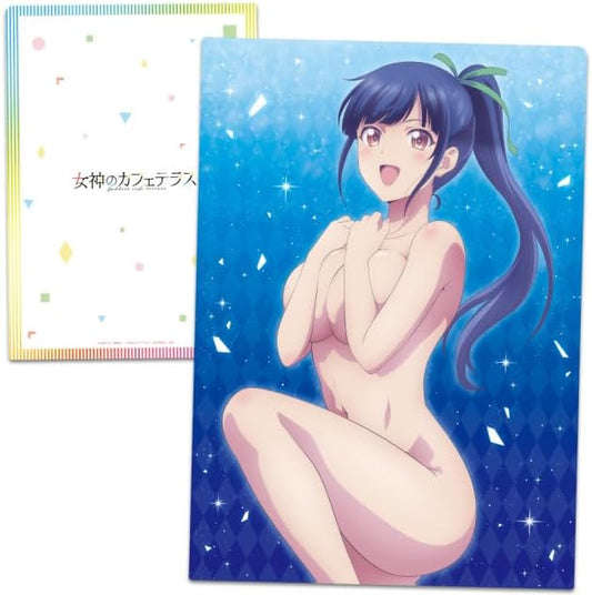 TV Anime Goddess Cafe Terrace Clear File Shui Tsurukawa