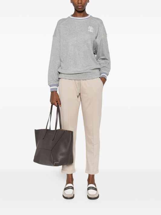 Brunello Cucinelliコットンスウェットパンツ - Image 1