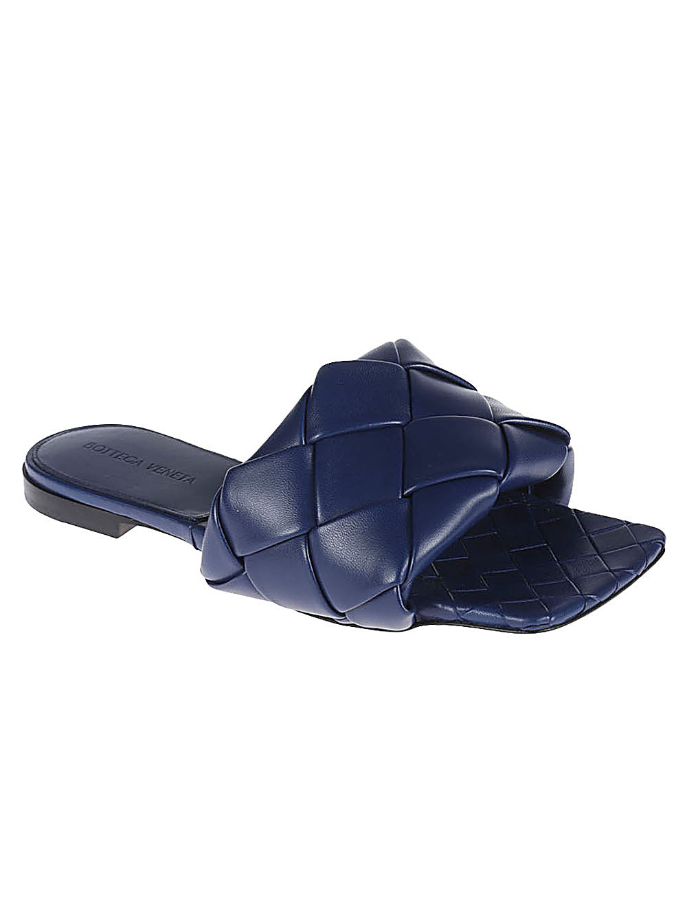 Bottega Veneta Lido Leatherフラットサンダル - Image 1