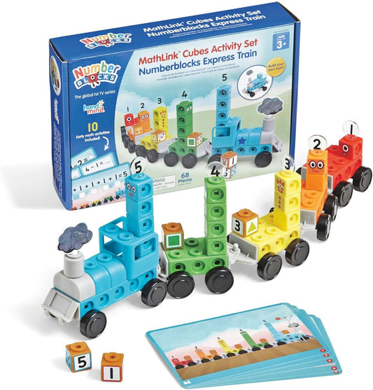 Numberblocks 96094 Mass Link Cube Activity Set Number Blocks Express Train Kazu Play Educational Toy