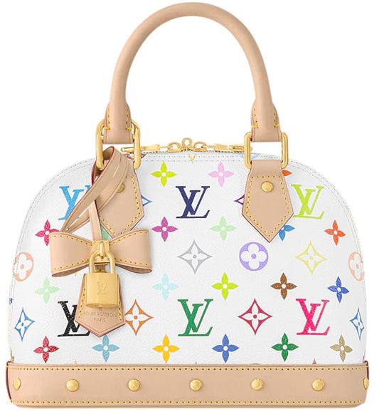 LOUIS VUITTON X TAKASHI MURAKAMI ALMA BB 'WHITE'