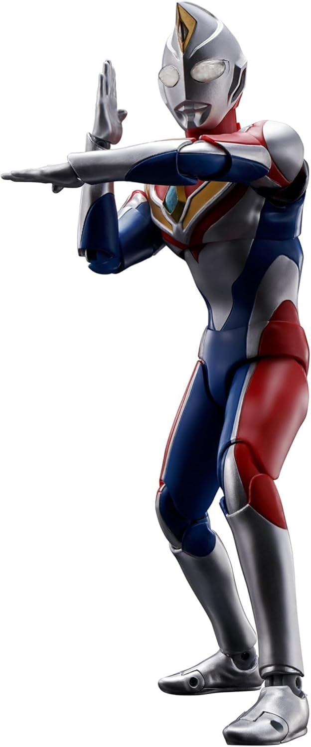 Tamashi Nations S.H. Figuarts (True Bone Carving Manufacturing Method), Ultraman Dyna, Flash Type, Approx. 5.9 inches (150 mm), PVC & ABS Pre-Painted Action Figure