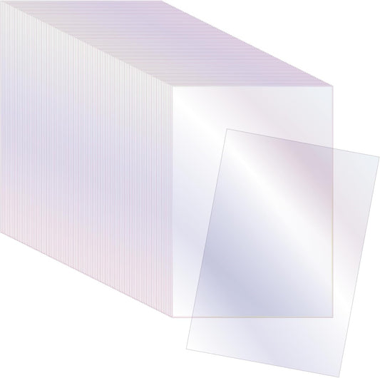 Trading Card Sleeves, Regular Size, 2.6 x 3.5 x 3.5 inches (65 x 90 x 0.1 mm), 300 Pieces, Card Sleeve, Compatible with Pokémon Card Games, Magic the Gathering, Weiss Schwarz Compatible, Duel Masters