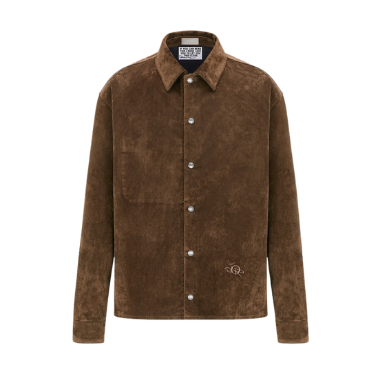 DIOR CACTUS JACK 'MOCHA BROWN' OVERSIZED SHIRT