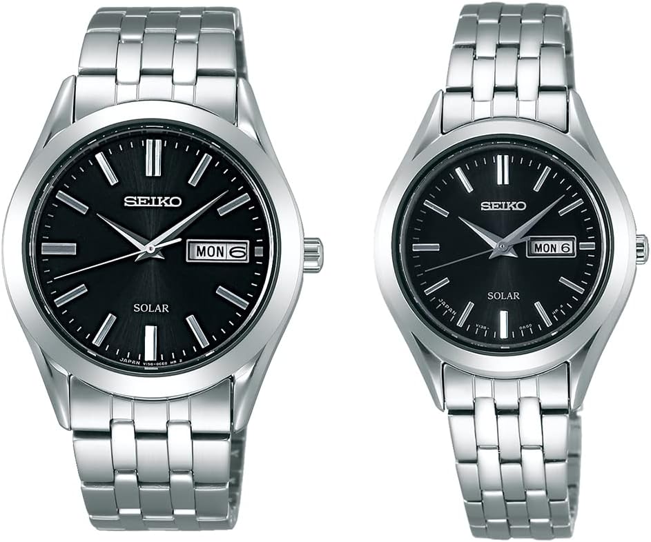 Seiko sbpx083stpx031 Wristwatch, Storage Box, Unisex, Solar, Day-Date, Bracelet Type