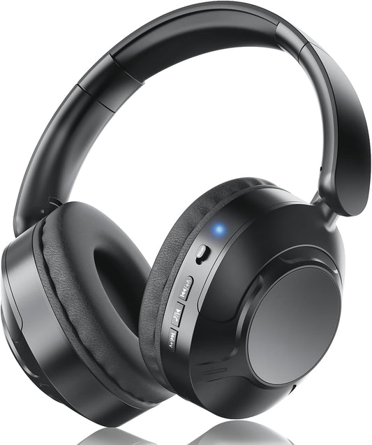 Bluetooth 5.3 & HIFI High Sound Quality Headphones, Wired Wireless, Dual Use, Sealed Type, Lightweight, Up to 38 Hours of Continuous Playback, Sound Leak-Proof, Foldable, Volume Adjustable, CVC 8.0