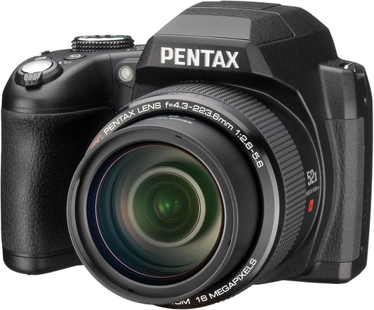 Pentax XG-1 16 Digital Camera with 52x Optical Image Stabilized Zoom with 3-Inch LCD (Black) by Pentax