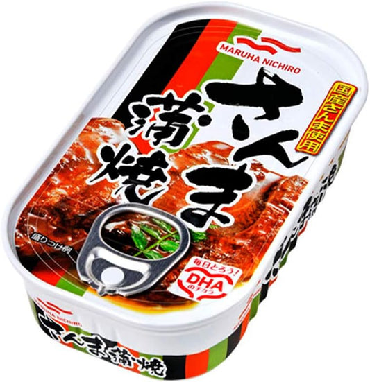 Maruha Sama Kabayaki 3.5 oz (100 g), Pack of 6 Cans