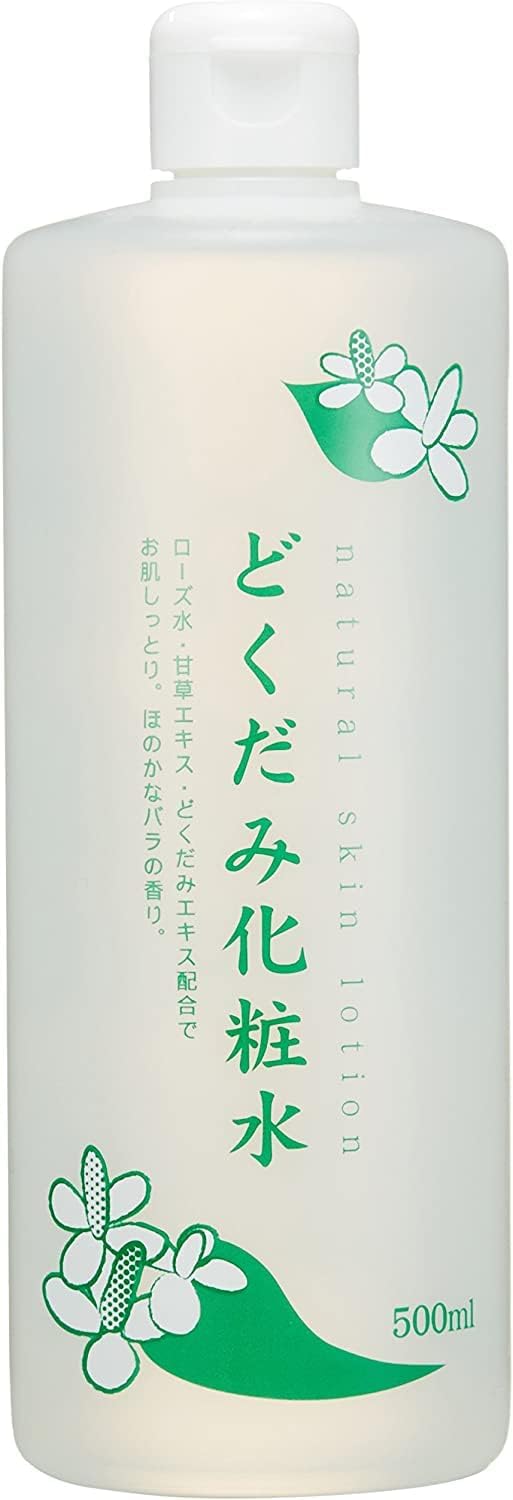 地の塩社 モイスチャライジング どくだみ化粧水 500ml