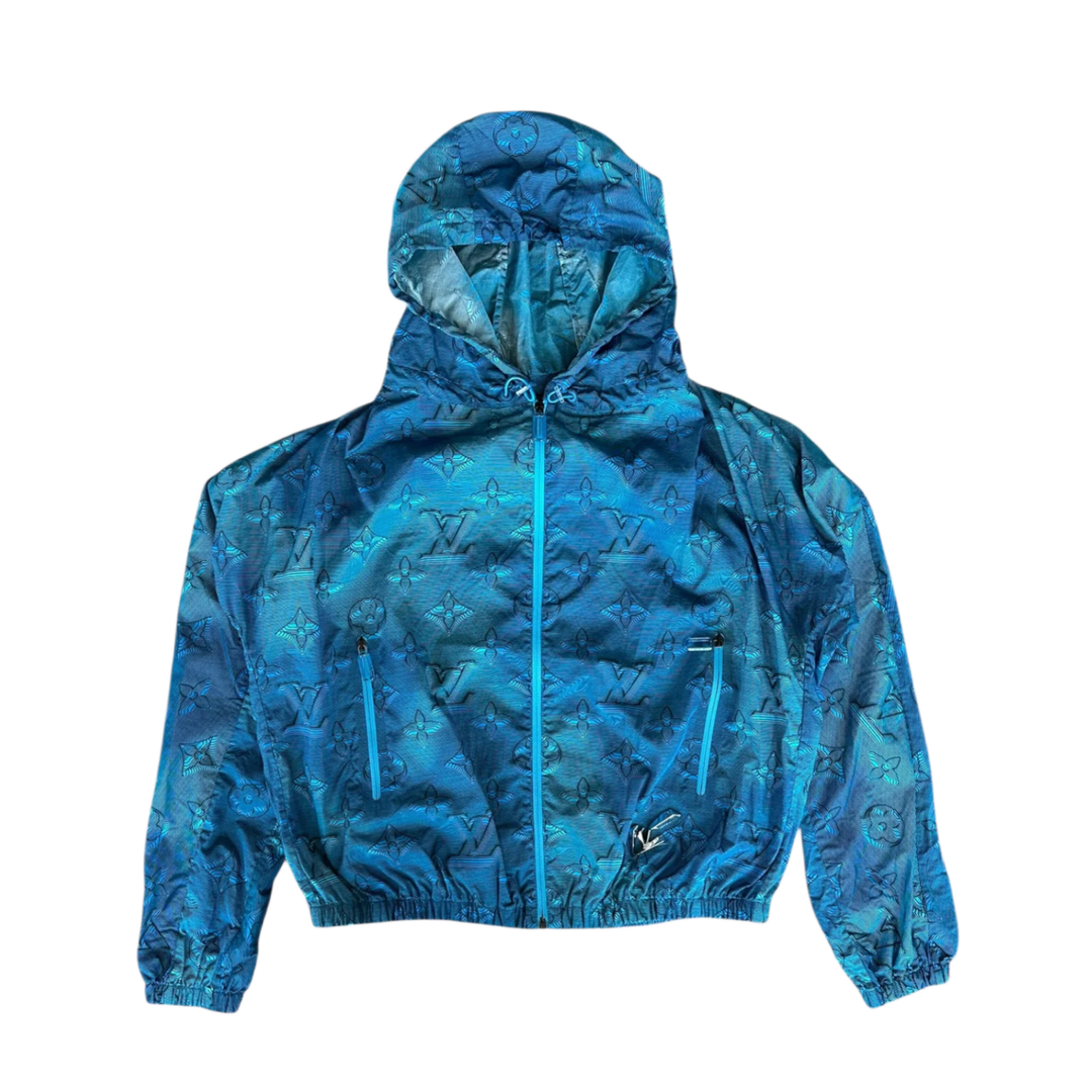 LOUIS VUITTON '2054 LV MONOGRAM' INDIGO WINDBREAKER