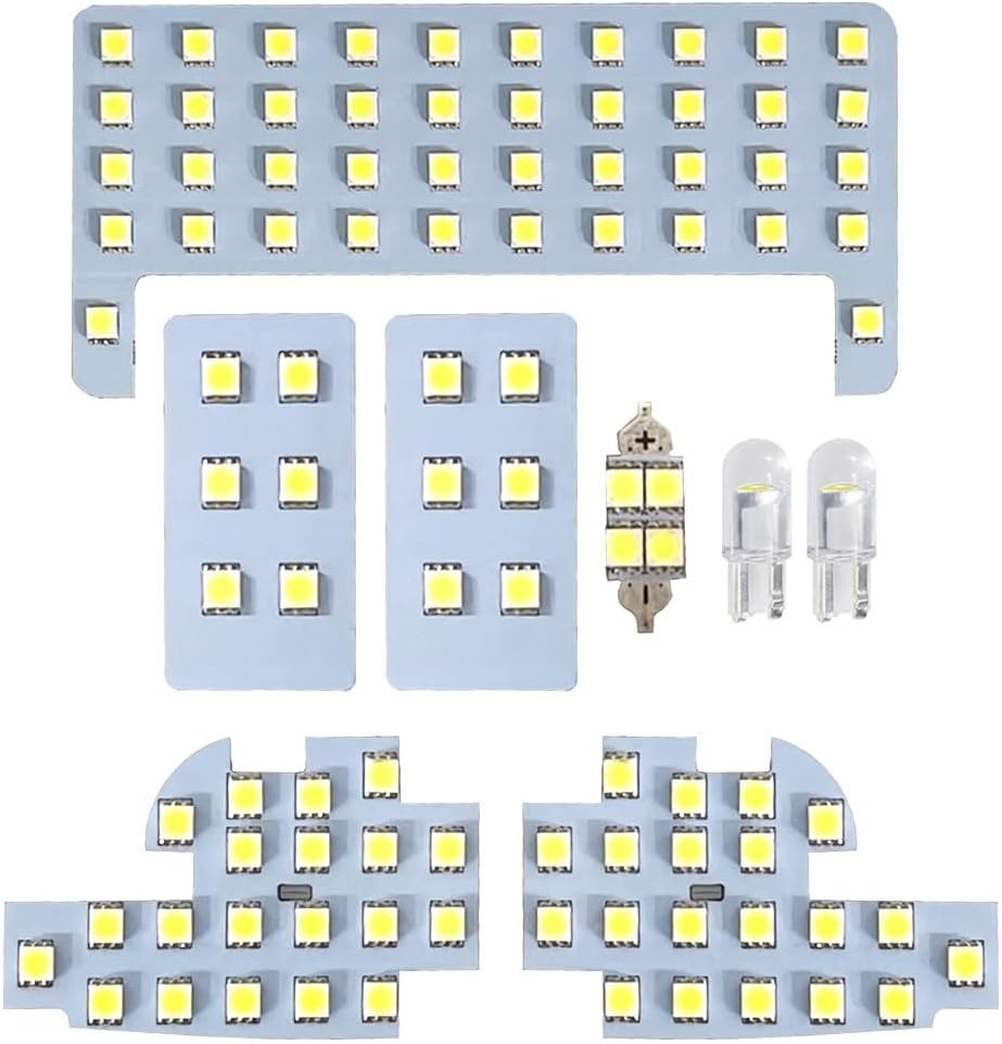 Harrier 60 Series Dedicated LED Bulb, LED Room Lamp, Toyota/Harrier 60 Series, Car Specific Design, Interior Light, Burst Light, White, 6000K, Interior Light, ZSU60/ZSU65/AVU65, Room Lamp Set, Genuine