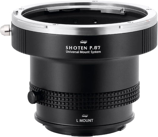 SHOTEN P67-LSL-U UMS Series Mount Adapter (PENTAX 67 Mount Lens to L-Mount Converter)