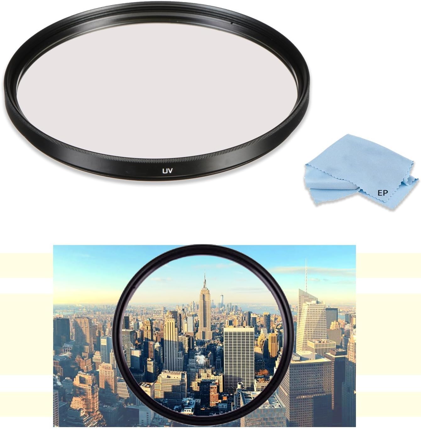 High 72mm UV Protection Lens Filter for Sigma 18-300mm F3.5-6.3 DC Macro OS HSM (C), Sigma 18-35mm f/1.8 DC HSM Lens & Sigma 210101 18-35mm F1.8 DC HSM Lens