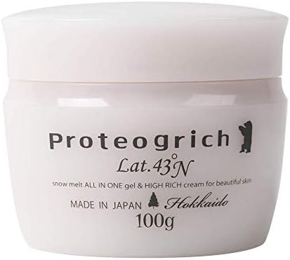 Proteo Glitch Snow Melting Fluffy Gel Cream S, 3.5 oz (100 g), All-in-One, Highly Moisturizing, Unisex