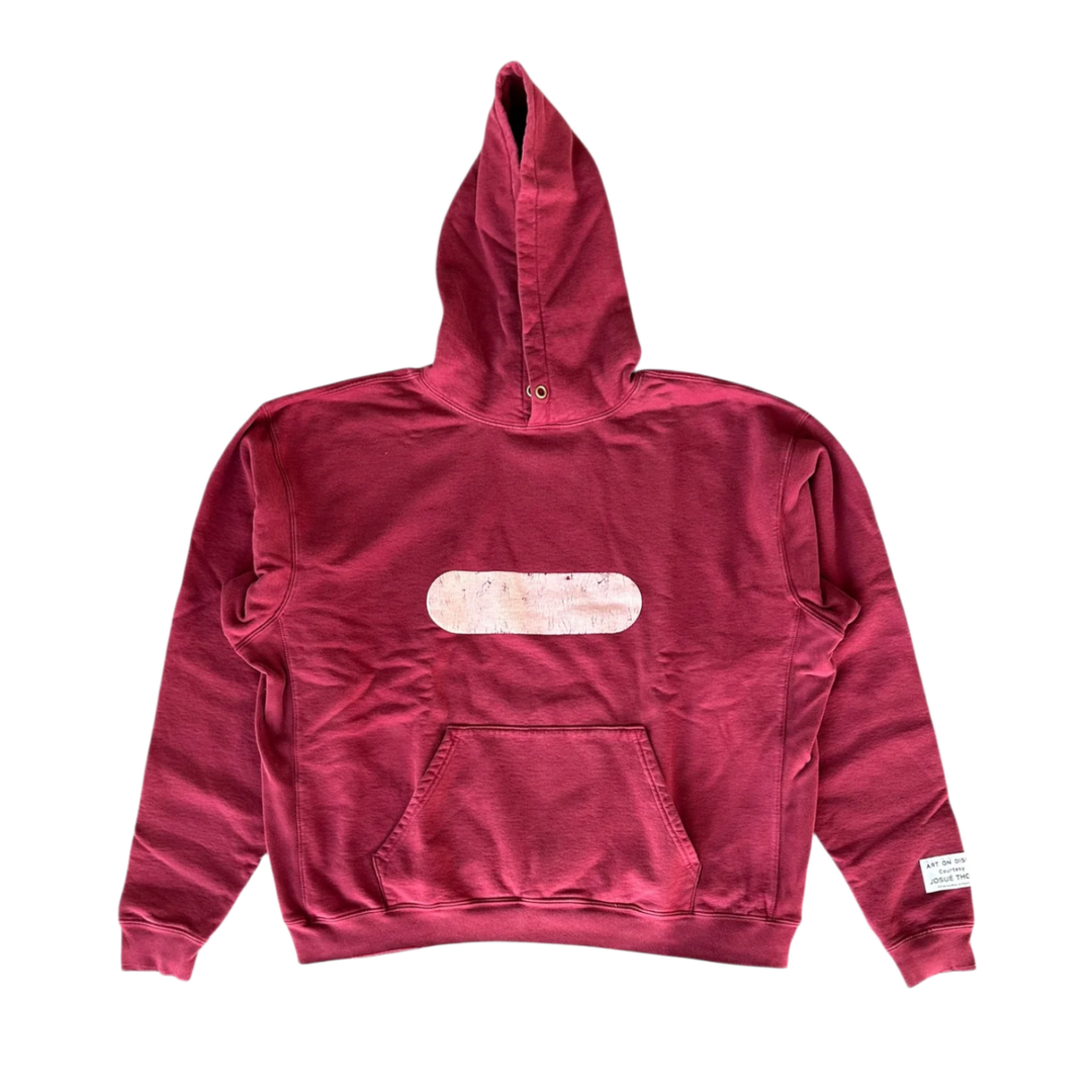 GALLERY DEPT 'RED' GYM LOGO HOODIE