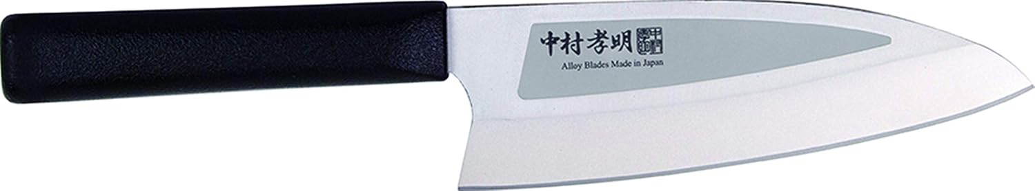 Kakusee NKF-02 Santoku Knife, Silver, Approx. 11.0 x 2.0 x 0.8 inches (28 x 5 x 2 cm), Blade Length: 6.3 inches (16 cm)