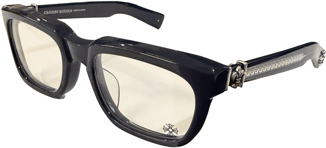 CHROME HEARTS 'SEE YOU IN TEA' NAVY GLASSES