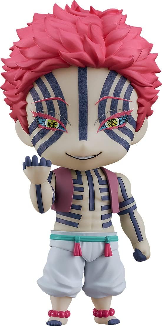 Good Smile Company [GOOD SMILE COMPANY] Nendoroid Demon Slayer Akaza - Non-Scale Plastic Painted Action Figure Reissue