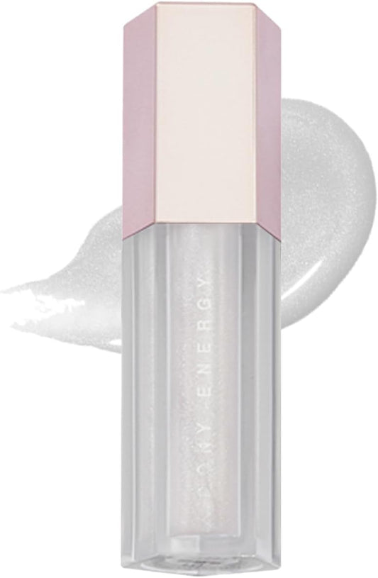 SWEET NIGHT Lip Gloss Starry Luminous Lip Gloss Mirror Finish for a Glossy Lip Overflowing with Moisture Sensation, Prevents Dryness and Provides Firmly Moisturizing (Star Dragon Silver)