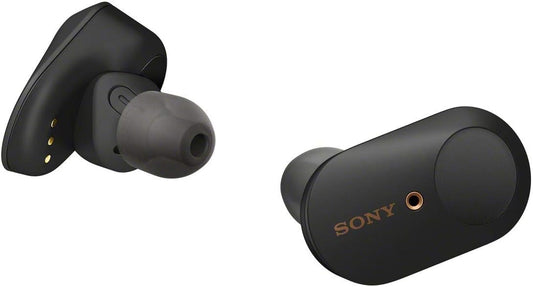 Sony WF-1000XM3 Wireless Noise Cancelling Earbuds, Fully Wireless, Alexa, Bluetooth, High Resolution Equivalent, Up to 6 Hours of Continuous Playback, 2019 Model / Microphone Included, 360