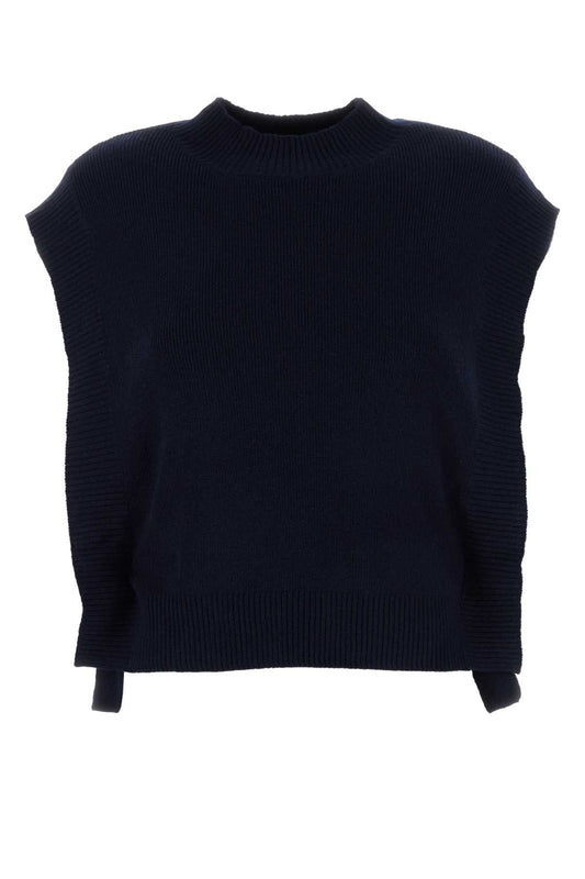 A.p.c. A.P.C.ネイビーブルーウールマチルドベスト - Image 1
