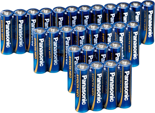 Panasonic (Panasonic) 【限定】 Panasonic Evolta NEO AA Alkaline Batteries, Pack of 28 LR6NJA/28S