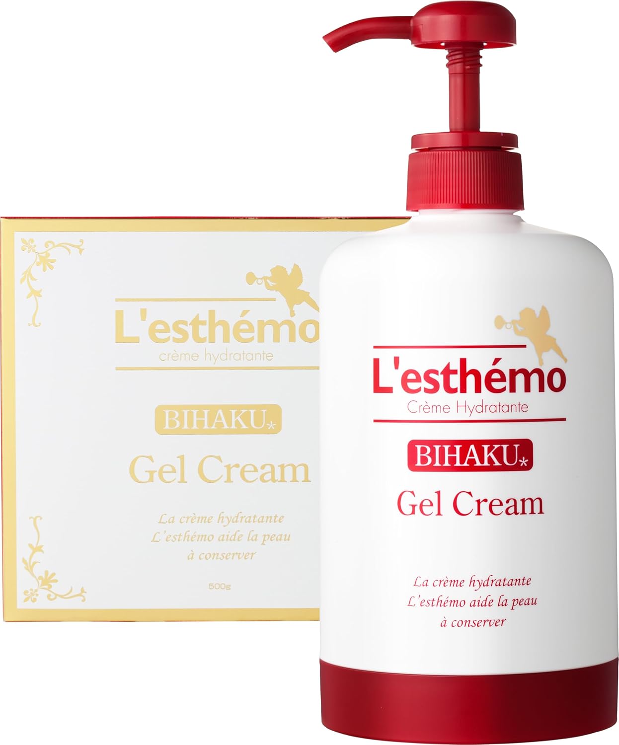Restemo Gel Cream 17.6 oz (500 g) Bottle DVD Included, Whitening [Cremona]