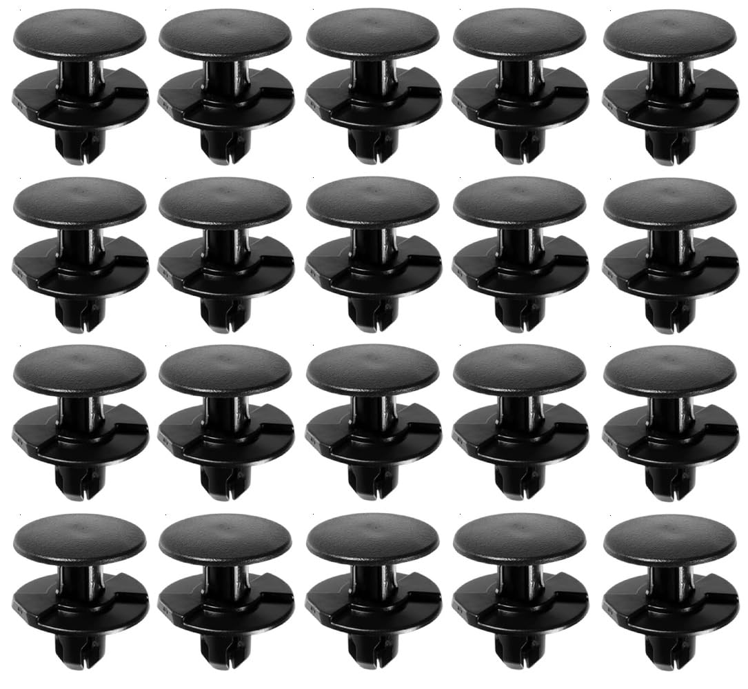 Deepa Ribusu 91501-TR0-003 Honda 91501-TR0-003 20-Piece Set, 0.3 inch (8.5 mm) Hole Diameter, For Front Fenders, For Tire Houses, Plastic Rivet, Push Rivet, Trim Clip, Inner Lining, Grille Clip,