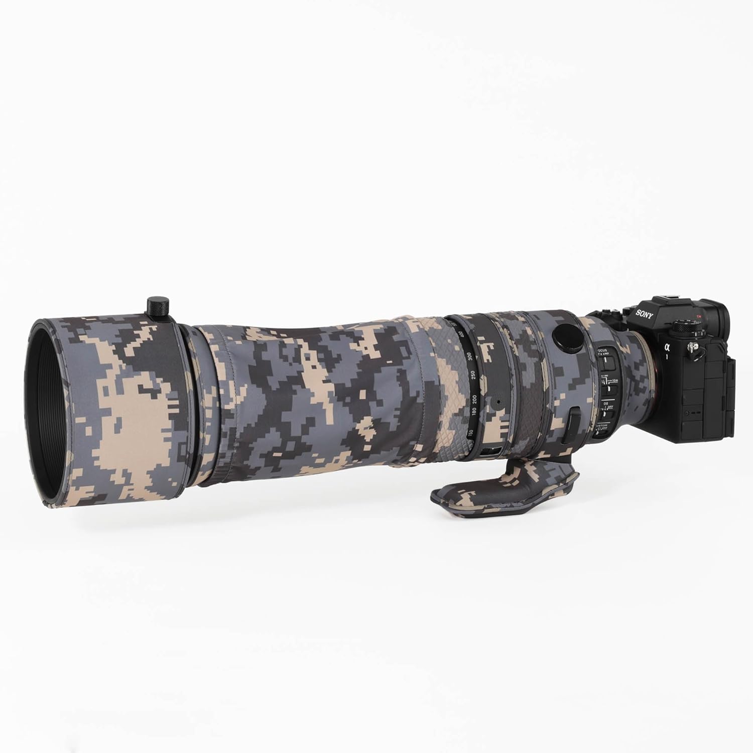 CHASING BIRDS Camouflage Waterproof Lens Coat for SIGMA 150-600mm F5-6.3 DG DN OS Sports Rainproof Lens Protective Cover Version IV (Digital)