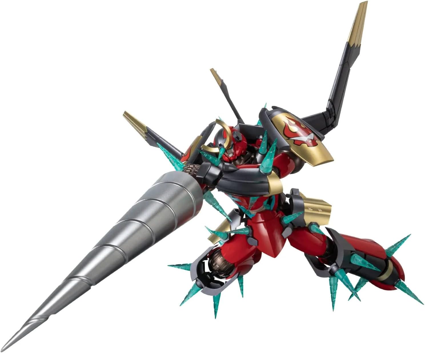 RIOBOT Deformation Combined Gurren Lagann Action Figure, Non-scale, ABS & Die Cast, Painted Finished Product