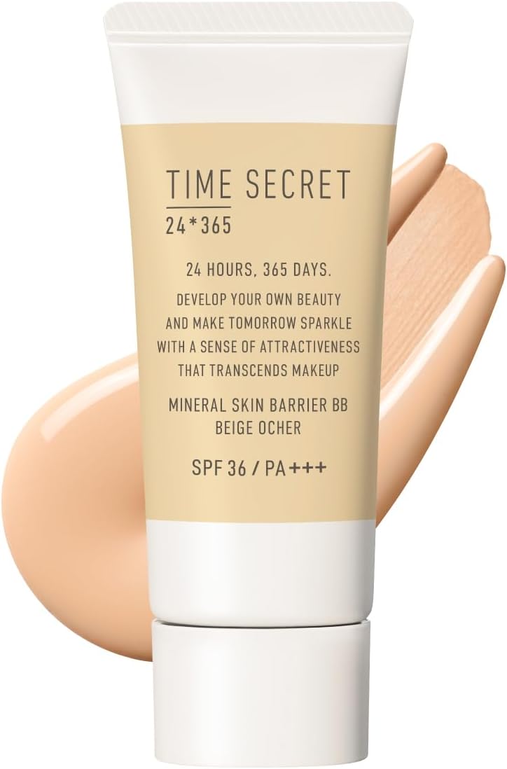 TIME SECRET SPF36 PA+++ Mineral Medicated Skin Barrier BB Base (Beige Ochre)