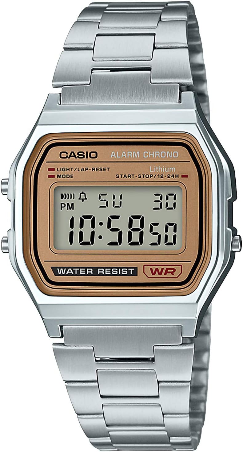 [CASIO] Wristwatch Standard Digital Watch Gold Dial Overseas Model Domestic Manufacturer Warranty A-158WEA-9JF